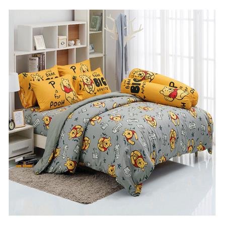 ชุดผ้าปูที่นอน 5 ฟุต 5 ชิ้น TULIP WINNIE THE POOH 60013-DLC089