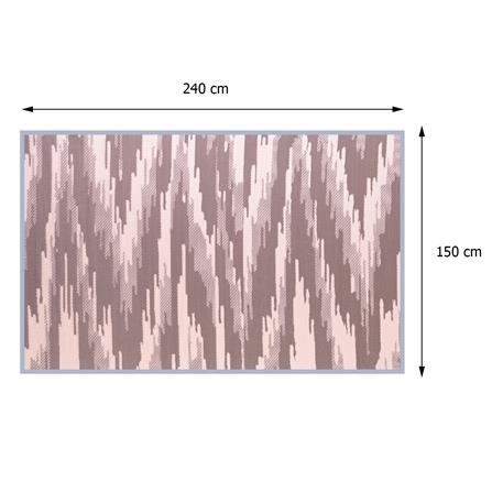 เสื่ออเนกประสงค์ MAT-ER THA-RA SIZE M 150x240 ซม. สี EARTH TONE_5