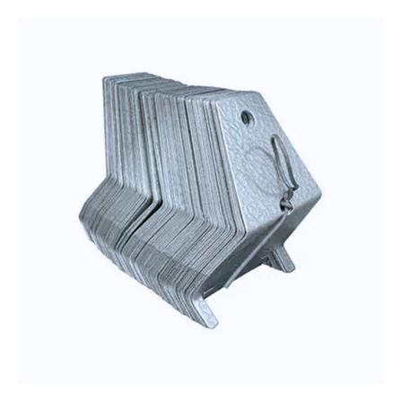 ล็อกกิ้งคีย์ แบบหนา SANKI 2.5x4 ซม. สีเงิน (แพ็ก 100 ชิ้น)_0