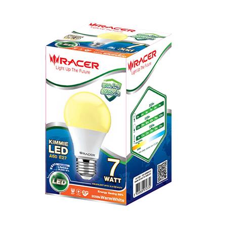 หลอด LED RACER A60 KIMMIE 7 วัตต์ WARM WHITE  E27_1