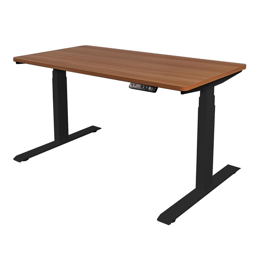 D.I.Y. โต๊ะทำงานปรับระดับ BEWELL ERGO 200X80 ซม. สีวอลนัท/ดำ