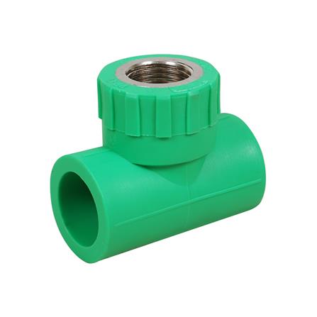 ข้อต่อท่อสามทางเกลียวใน GREAN PIPE 1/2 นิ้ว สีขียว_0