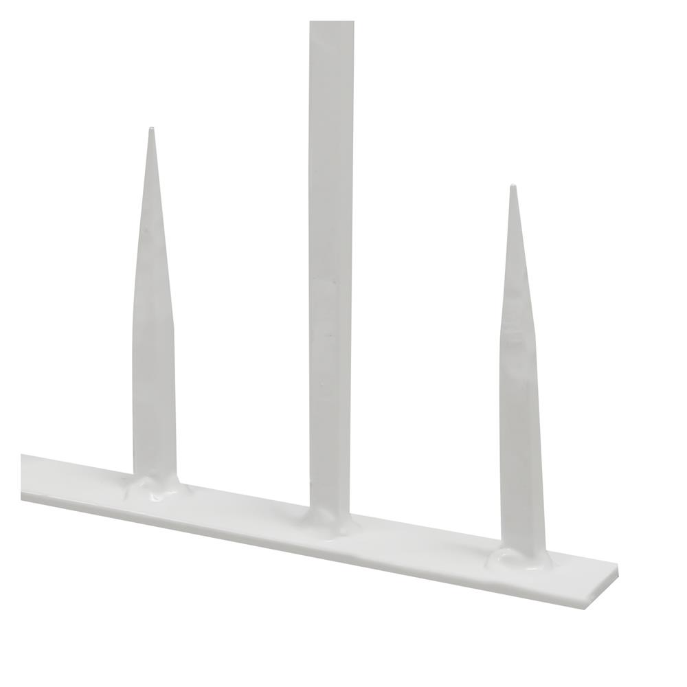 รั้วเหล็กสำเร็จรูป SPIKE 1002 0.6X2 ม. สีขาว