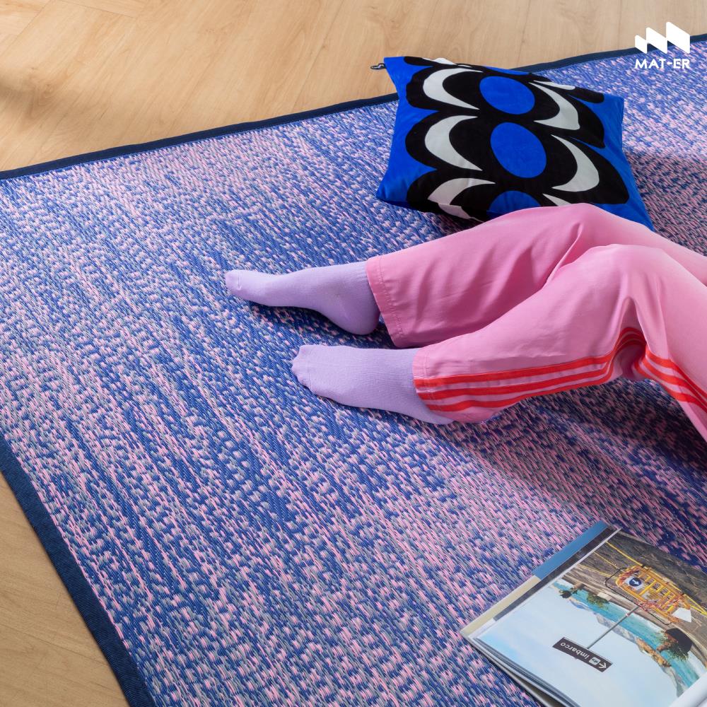 เสื่ออเนกประสงค์ MAT-ER PAT-TA-PII SIZE S 90x200 ซม. สี COLORFUL