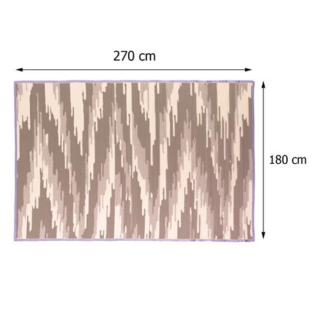 เสื่ออเนกประสงค์ MAT-ER THA-RA SIZE L 180x270 ซม. สี EARTH TONE_5