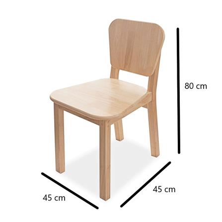 เก้าอี้ BAAN FURNITURE MOMUS ไม้ธรรมชาติ_3