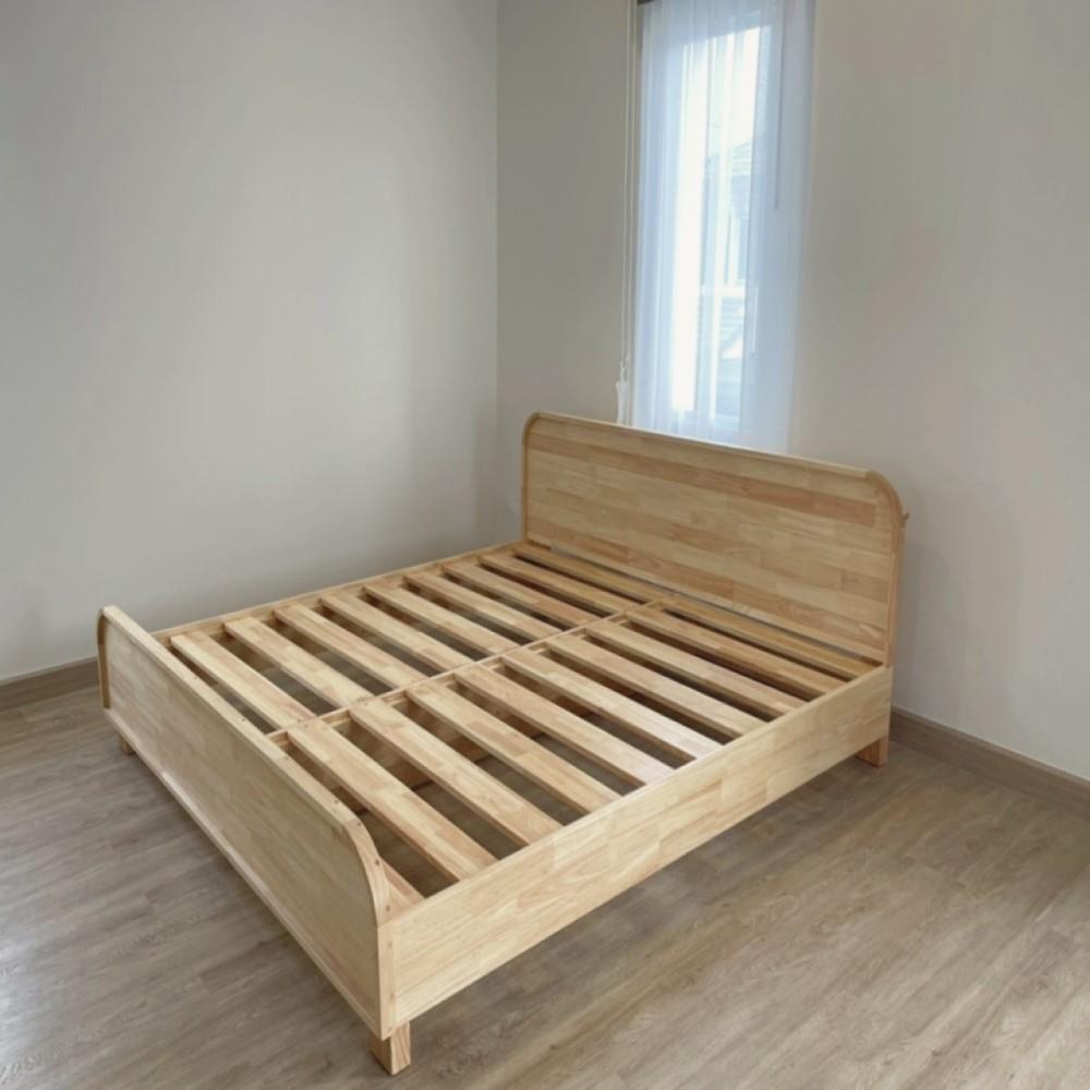 เตียง 5 ฟุต BAAN FURNITURE HESTIA สีไม้ธรรมชาติ