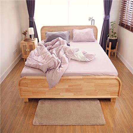 เตียง 5 ฟุต BAAN FURNITURE HESTIA สีไม้ธรรมชาติ_3