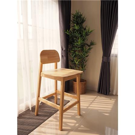 เก้าอี้บาร์ BAAN FURNITURE EROS สีไม้ธรรมชาติ_1