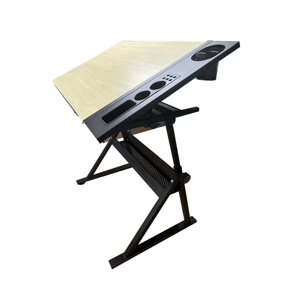 D.I.Y. โต๊ะเขียนแบบ DESKSPACE W90 DESKS-DESK1 สีน้ำตาล/ดำ