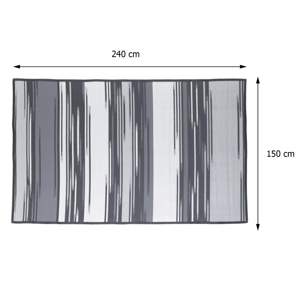 เสื่ออเนกประสงค์ MAT-ER WAA-YU SIZE M 150x240 ซม. สี MONOCHROME