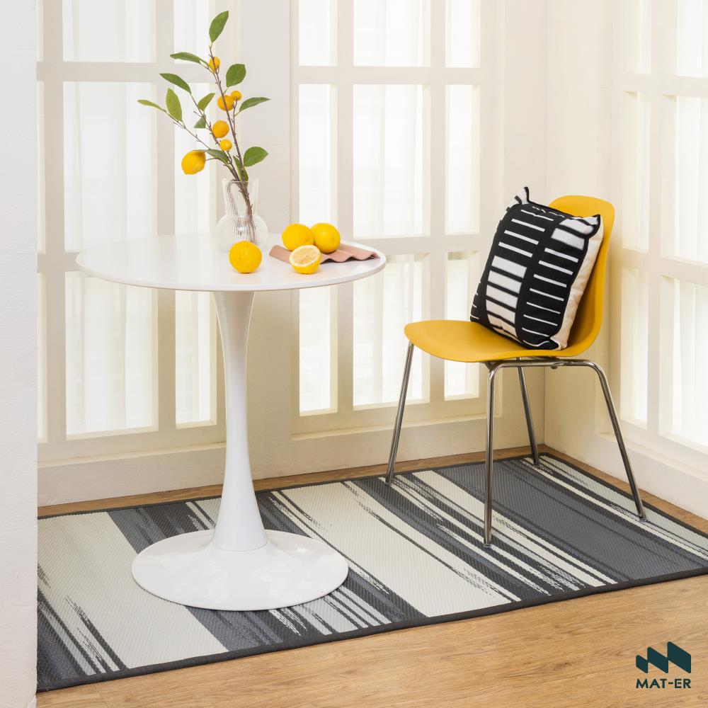 เสื่ออเนกประสงค์ MAT-ER WAA-YU SIZE L 180x270 ซม. สี MONOCHROME