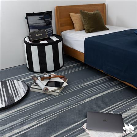 เสื่ออเนกประสงค์ MAT-ER WAA-YU SIZE L 180x270 ซม. สี MONOCHROME_3