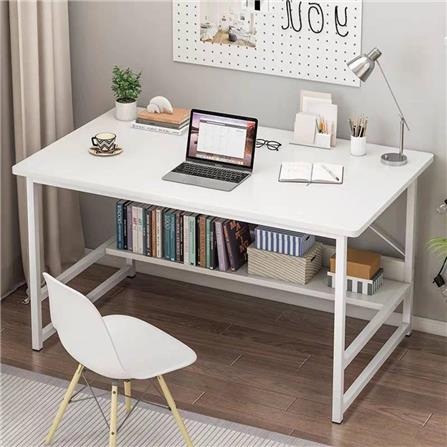 โต๊ะทำงานไม้ HANSEN TBD02 120 ซม. สีขาว_5