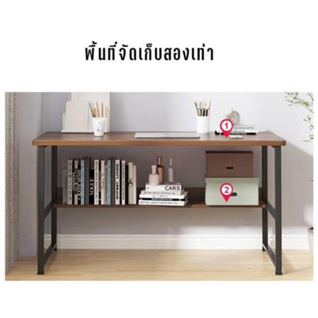 โต๊ะทำงานไม้ HANSEN TBD03 120 ซม. สีโอ๊ค_2