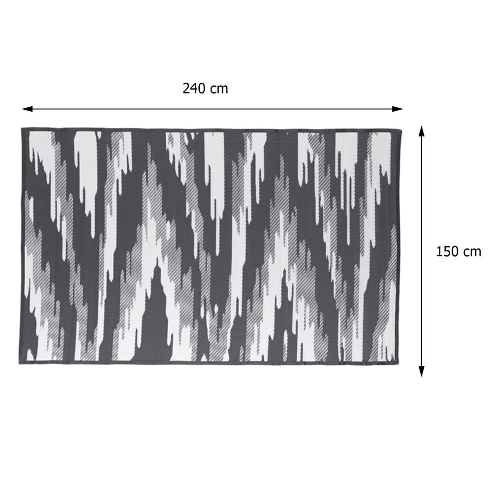 เสื่ออเนกประสงค์ MAT-ER THA-RA SIZE M 150x240 ซม. สี MONOCHROME