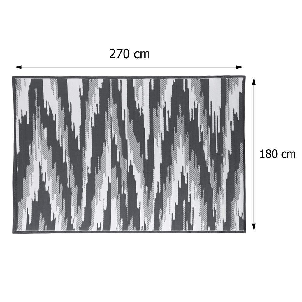 เสื่ออเนกประสงค์ MAT-ER THA-RA SIZE L 180x270 ซม. สี MONOCHROME