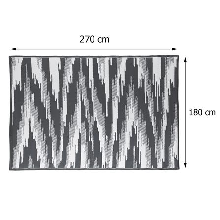 เสื่ออเนกประสงค์ MAT-ER THA-RA SIZE L 180x270 ซม. สี MONOCHROME_5