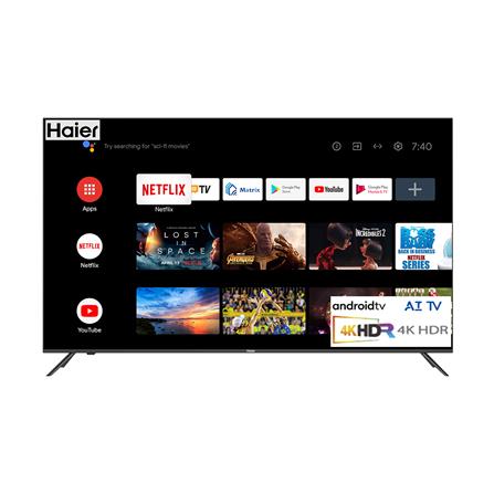 ทีวีแอลอีดี 55 นิ้ว HAIER (4K, LED, ANDROID TV) H55K66UG_1