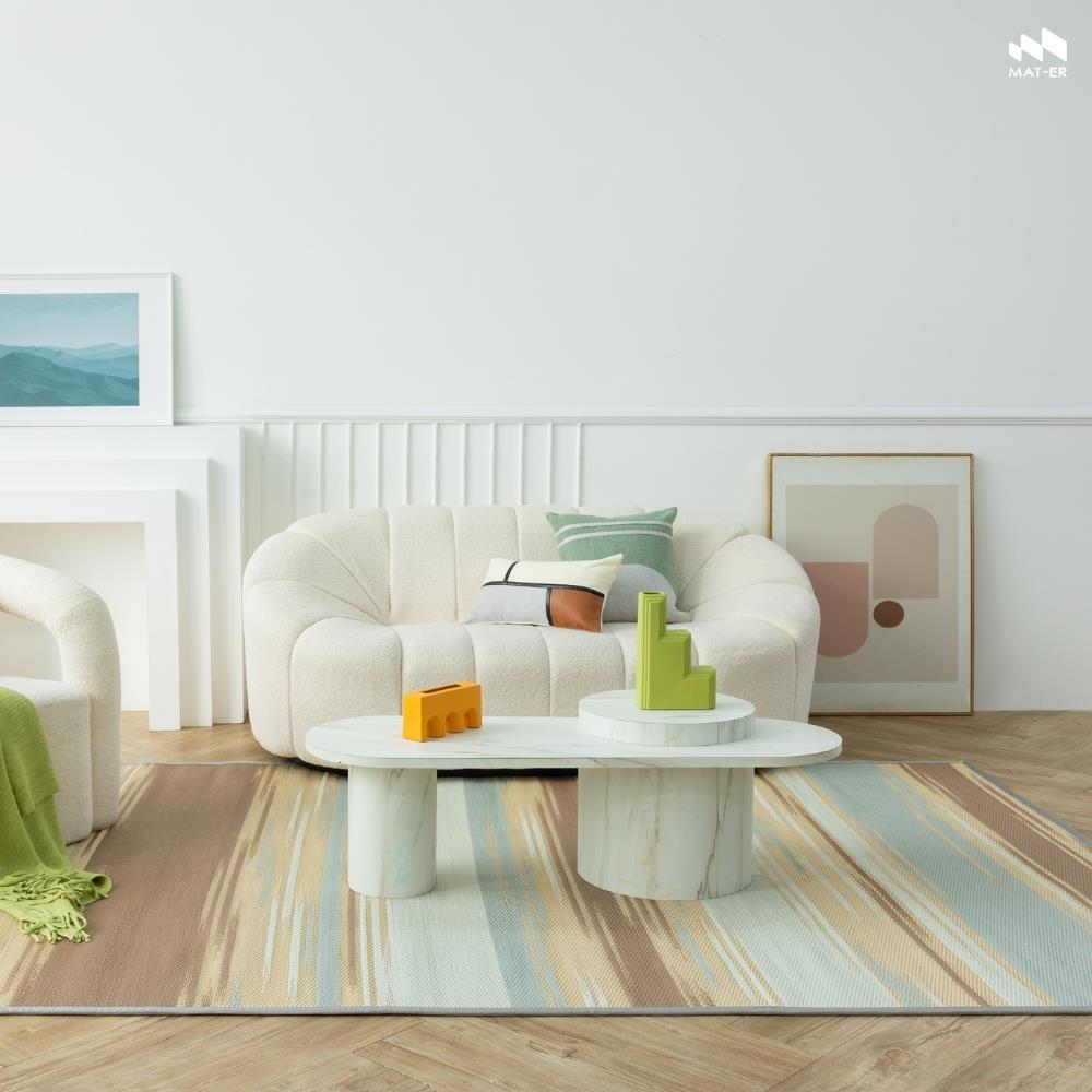 เสื่ออเนกประสงค์ MAT-ER WAA-YU SIZE S 90x200 ซม. สี EARTH TONE