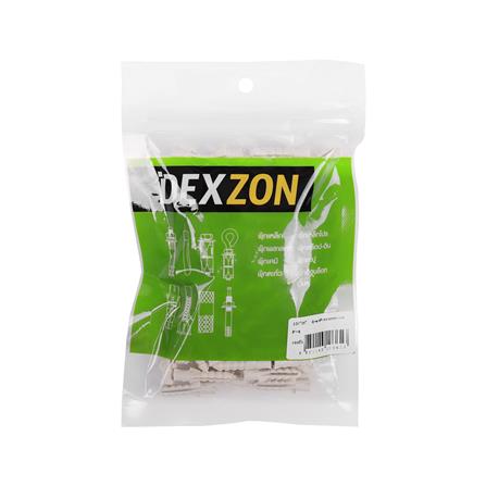 พุกพลาสติก DEXZON เบอร์ 6 100 ตัว_1