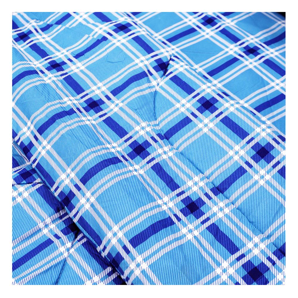 ชุดผ้าปูที่นอน 5 ฟุต 6 ชิ้น ME LIVING SCOTT BLUE