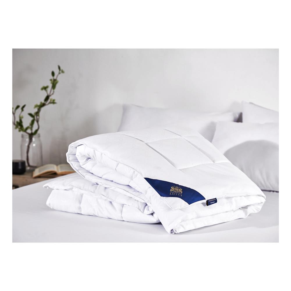 ไส้ผ้านวม LOTUS MICRODOWNIA SUMMER 70X90 นิ้ว WHITE