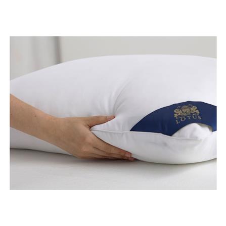 หมอนหนุน ไมโครไฟเบอร์ LOTUS MICRODOWNIA SOFT 20x30 นิ้ว สีขาว_6