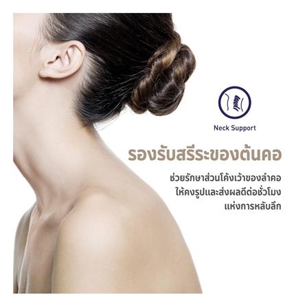 หมอนหนุน ไมโครไฟเบอร์ LOTUS MICRODOWNIA FIRM 20x30 นิ้ว สีขาว_10