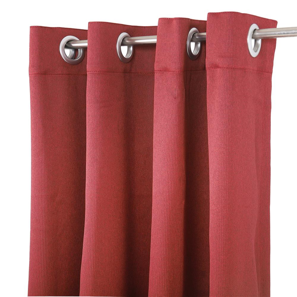 ผ้าม่าน EYELET HOME LIVING STYLE WAFFLE UV 140X160 ซม. สีแดง