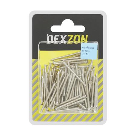 สกรูเกลียวปล่อย TF DEXZON 7X2 นิ้ว แพ็ก 100 ชิ้น_2