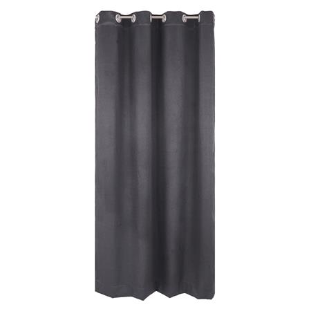 ผ้าม่าน EYELET HOME LIVING STYLE WAFFLE UV 140X220 ซม. สีเทา_0