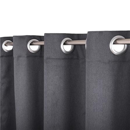 ผ้าม่าน EYELET HOME LIVING STYLE WAFFLE UV 140X220 ซม. สีเทา_2