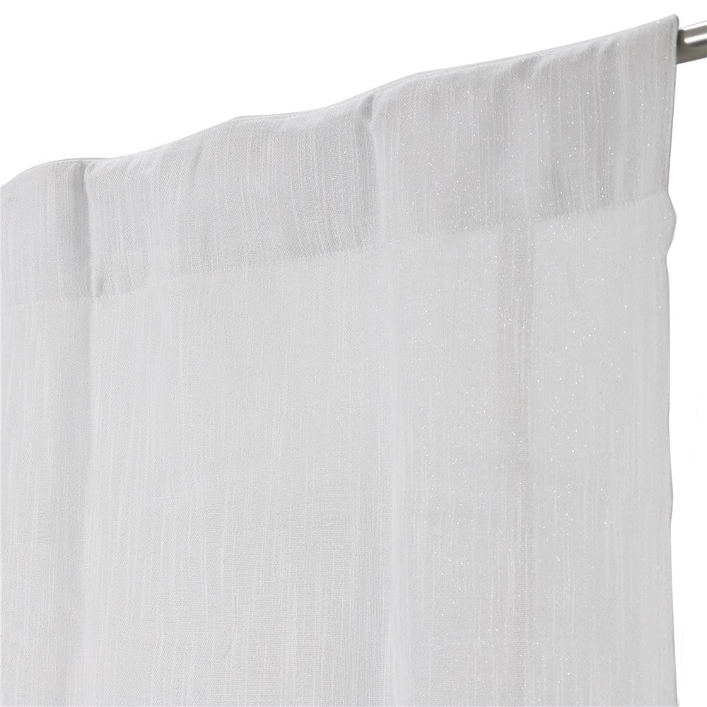 ผ้าม่านโปร่งซ่อนหู HOME LIVING STYLE CHARM 140X160 ซม. สีขาว