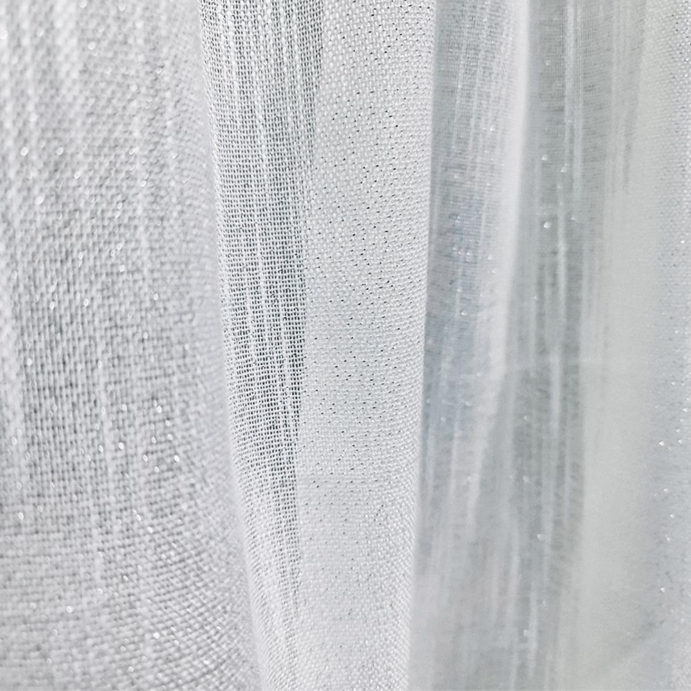 ผ้าม่านโปร่งซ่อนหู HOME LIVING STYLE CHARM 140X160 ซม. สีขาว