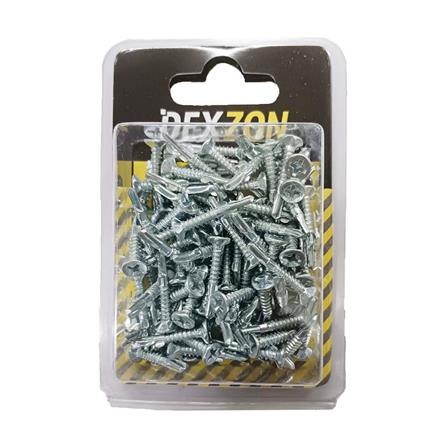 สกรูยึดไม้ฝาไม่มีปีก TF DEXZON 7x1 นิ้ว (แพ็ก 100 ชิ้น)_1