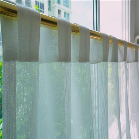 ม่านโปร่งซ่อนหู HOME LIVING STYLE CHARM 140X220 ซม. สีขาว_4