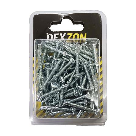 สกรูยึดไม้ฝาไม่มีปีก TF DEXZON 7x1-1/4 นิ้ว (แพ็ก 100 ชิ้น)_1