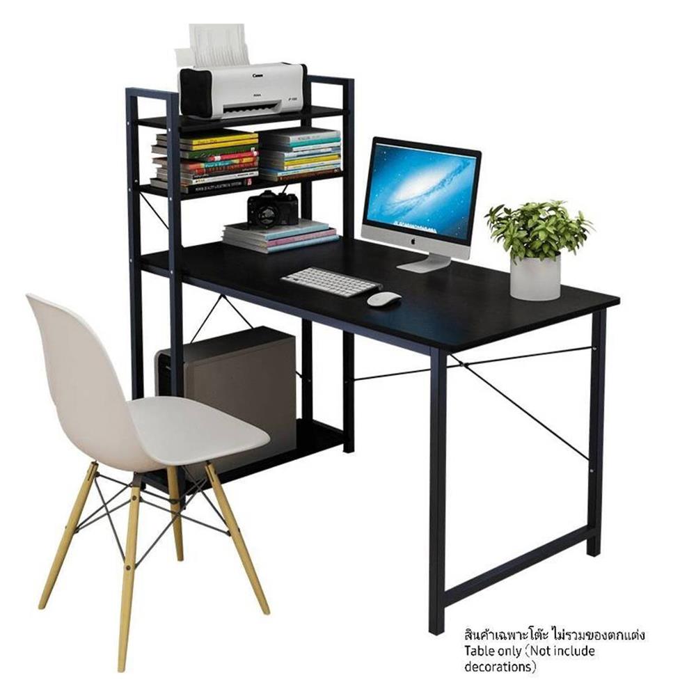 โต๊ะทำงานไม้ HANSEN TBH01 120 ซม. สีดำ