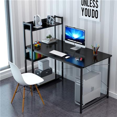 โต๊ะทำงานไม้ HANSEN TBH01 120 ซม. สีดำ_3