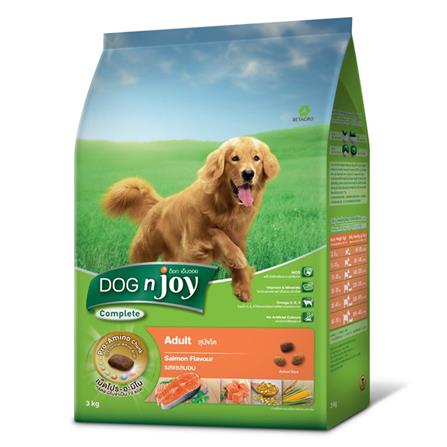 อาหารสุนัข DOG N JOY ADULT SALMON FLAVOUR 3 กก.