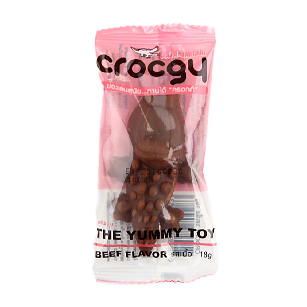 ขนมสุนัข CROCGY BEEF FLAVOR 18 ก.