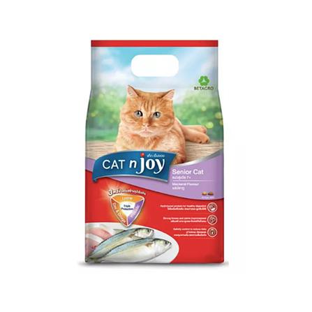 อาหารแมว CAT N JOY SENIOR CAT รสปลาทู 1.2 กก
