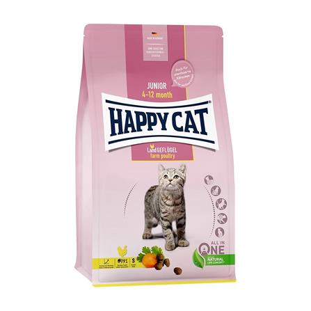 อาหารแมว HAPPY CAT GEFLUGEL JUNIOR 300 ก._0