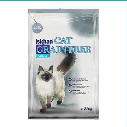 อาหารแมว ISKHAN CAT GRAIN-FREE ADULT 2.5 กก.