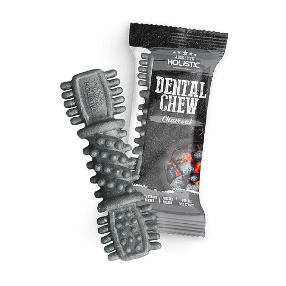 ขนมขัดฟันสุนัข ABSOLUTE HOLISTIC รสชาร์โคล 25 ก.
