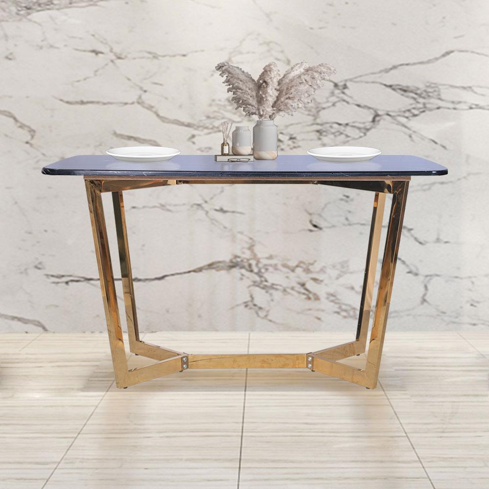 โต๊ะทานข้าว AS FURNITURE SHALL สีดำ