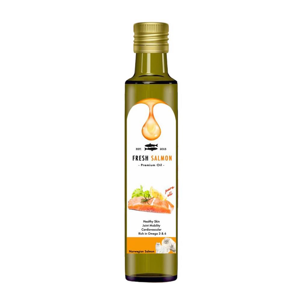 อาหารเสริมสุนัข BAKENBONE น้ำมันปลาแซลมอน 250 มล.