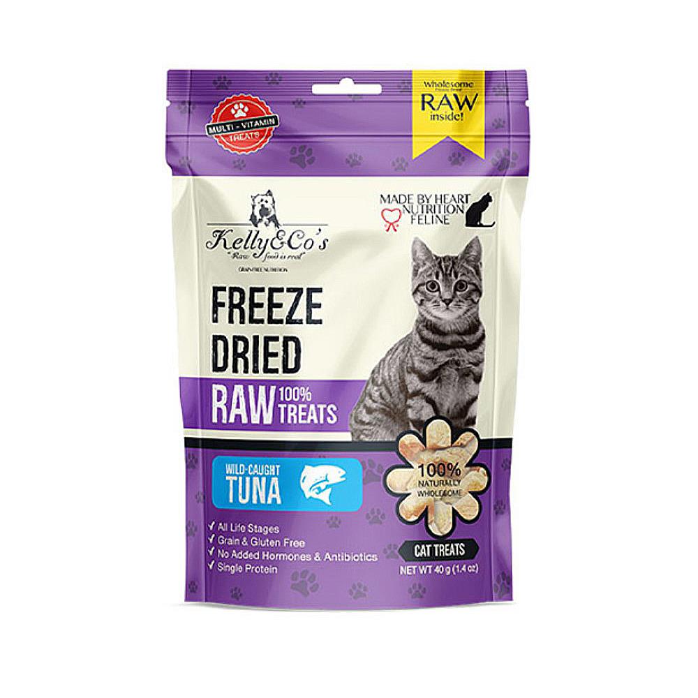 ขนมแมว KELLY&CO FREEZE DRIED TUNA 40 ก.