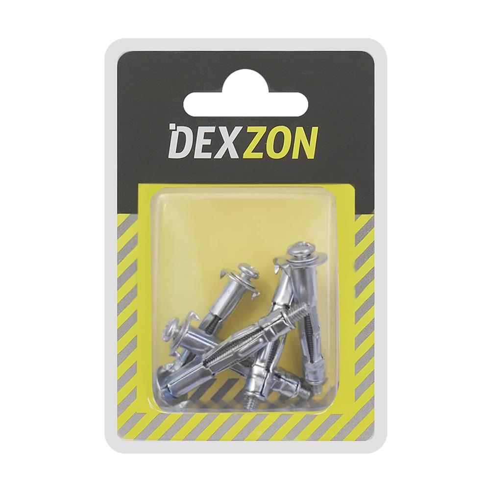 พุกยึดผนังกลวง IR แบบตะขอ DEXZON 19 มม. แพ็ก 5 ชิ้น